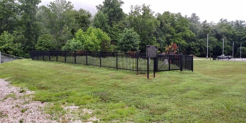 Brumfield Cemetery Marker. Click for full size. Brumfield Cemetery Marker image. Click for full size.