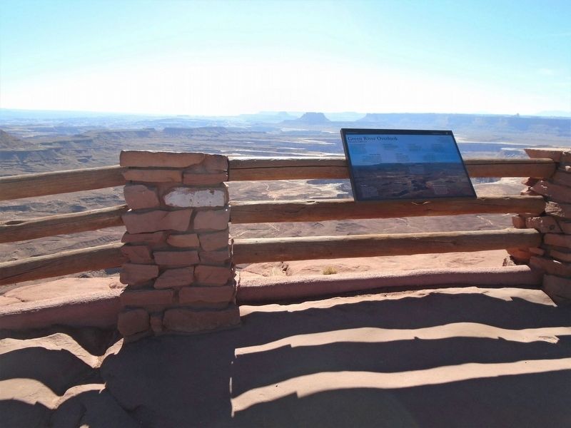 Green River Overlook Marker image. Click for full size.