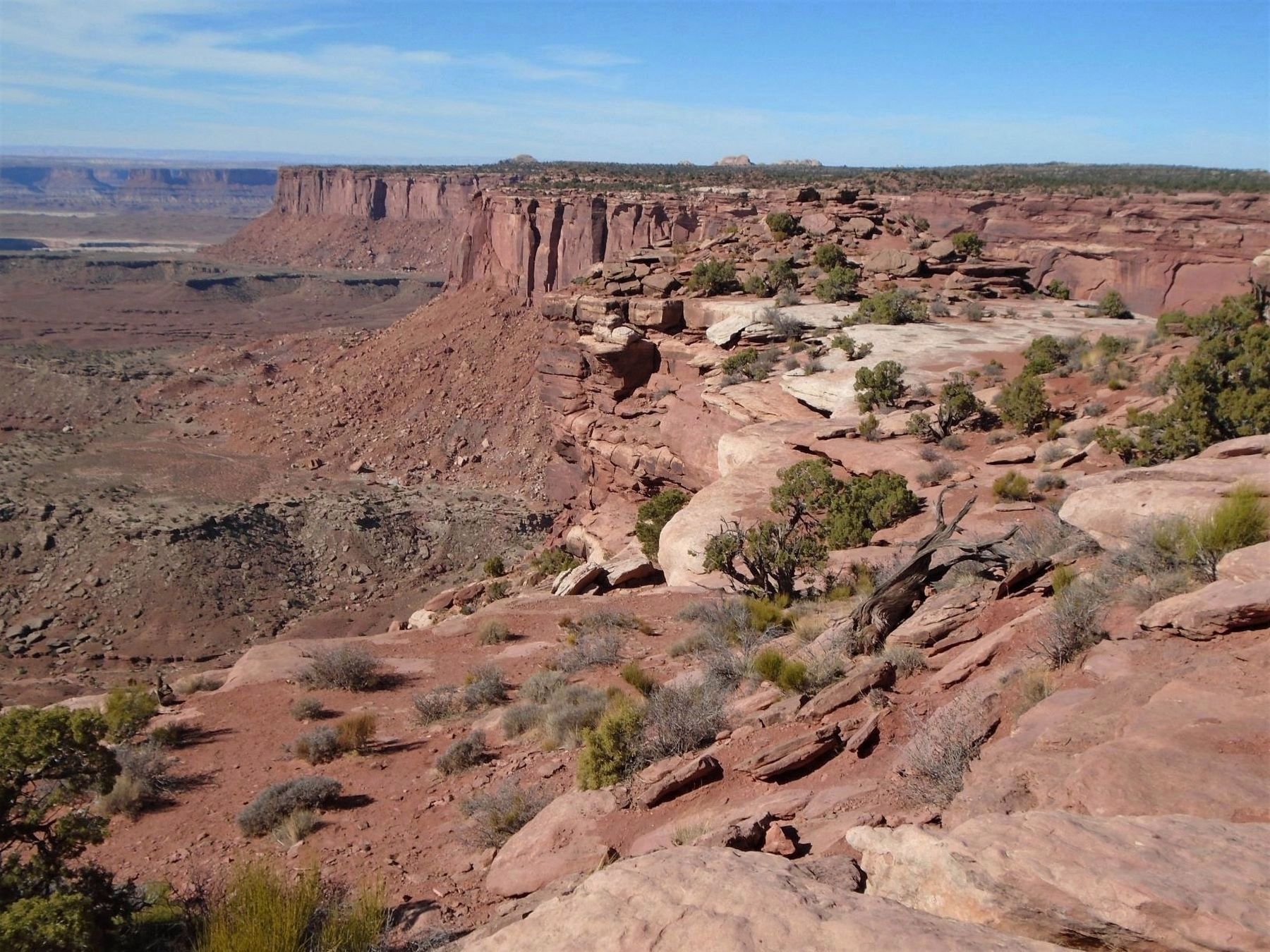 View of Green River Canyon From Near Protecting Wilderness Marker image. Click for full size.