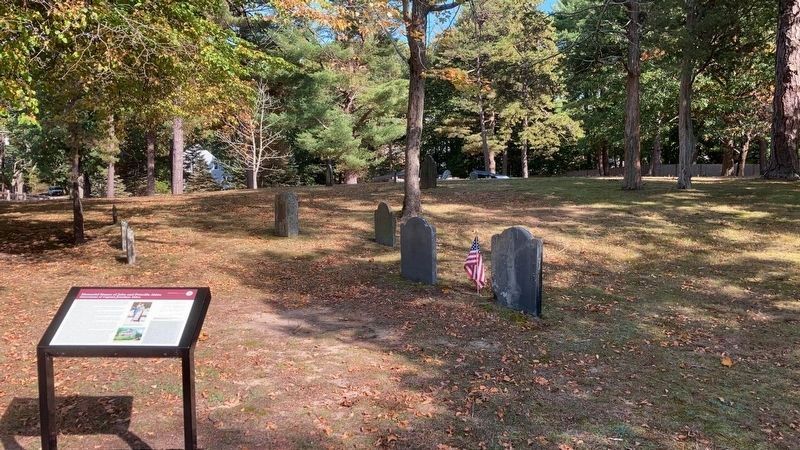 Memorial Stones of John and Priscilla Alden Marker image. Click for full size.