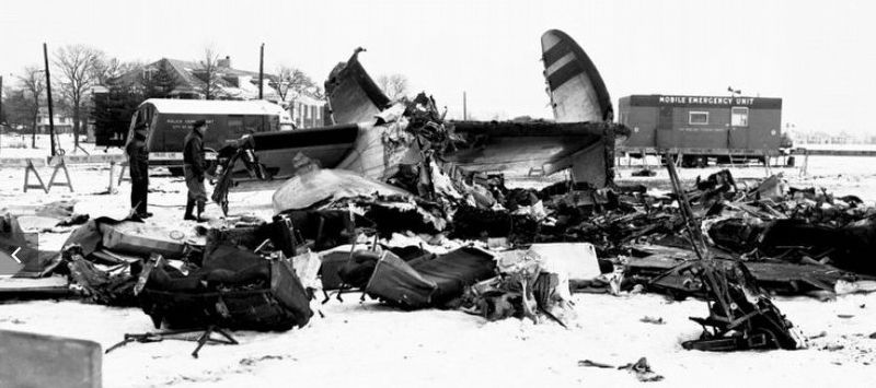 Miller Field tragedy, 1960 image. Click for full size.