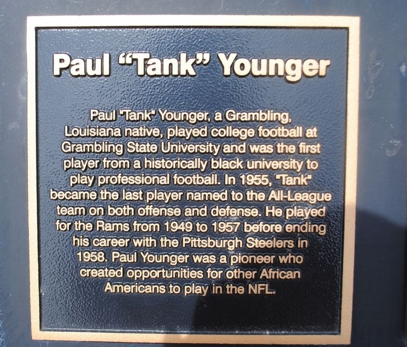 Paul "Tank" Younger Marker image. Click for full size.