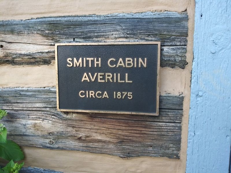 Log Cabin Marker image. Click for full size.