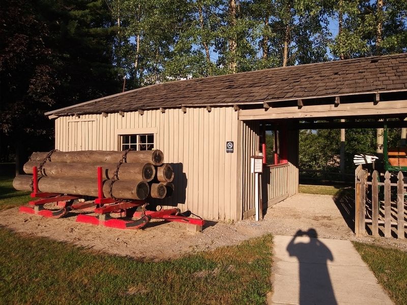 Lumberman's Bunkhouse Marker. Click for full size. Lumberman's Bunkhouse Marker image. Click for full size.