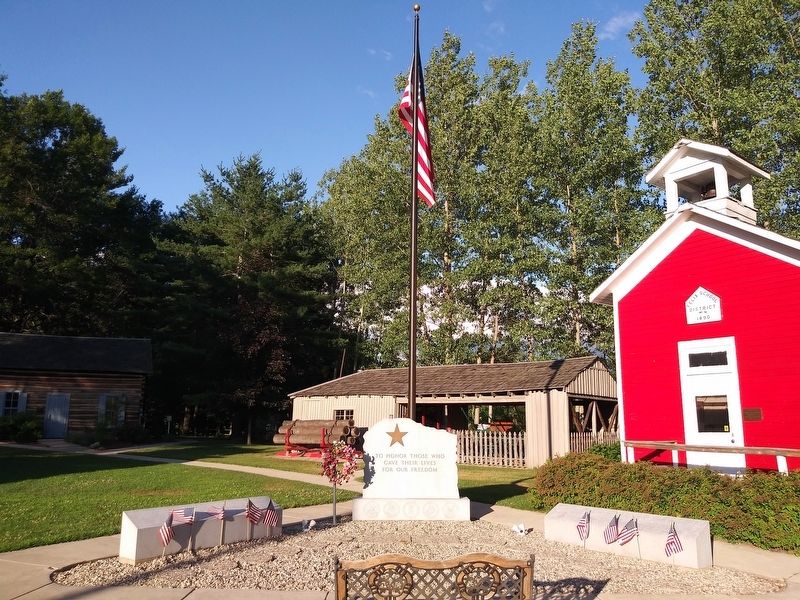 Sanford Veterans Memorial image. Click for full size.