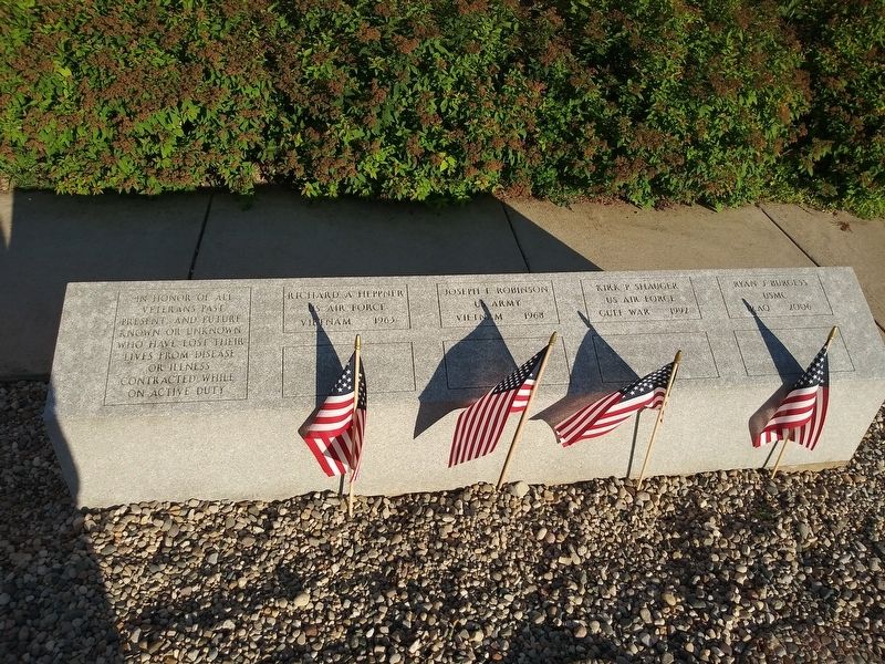 Sanford Veterans Memorial. Click for full size. Sanford Veterans Memorial image. Click for full size.