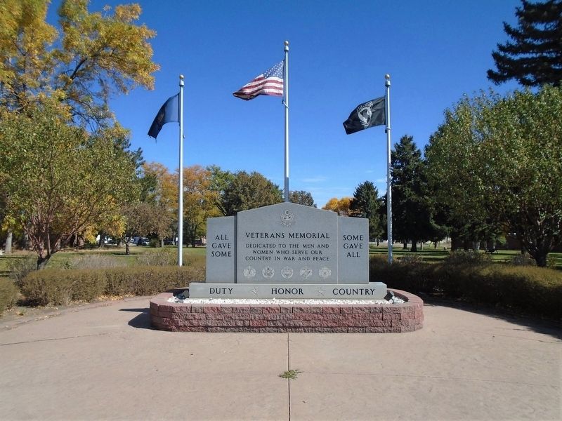Veterans Memorial. Click for full size. Veterans Memorial image. Click for full size.