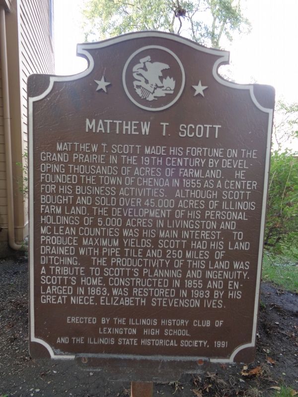 Matthew T. Scott Marker image. Click for full size.