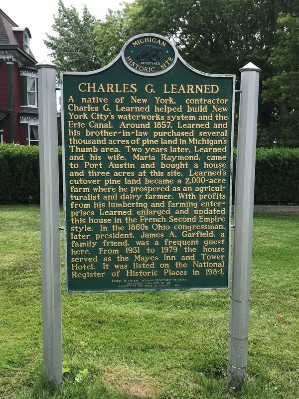 Charles G. Learned Marker image. Click for full size.