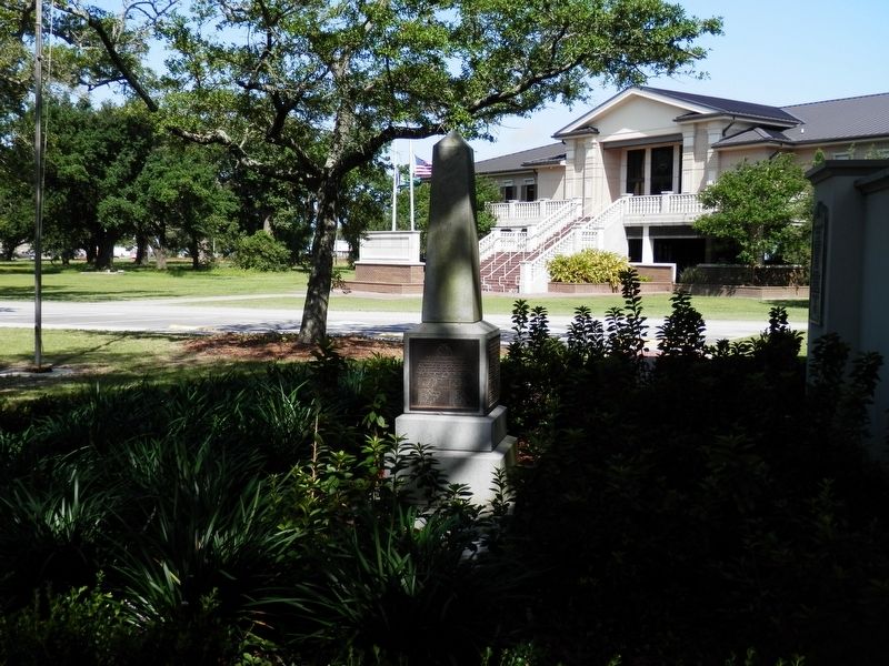 Battle of Calcasieu Pass Marker. Click for full size. Battle of Calcasieu Pass Marker image. Click for full size.