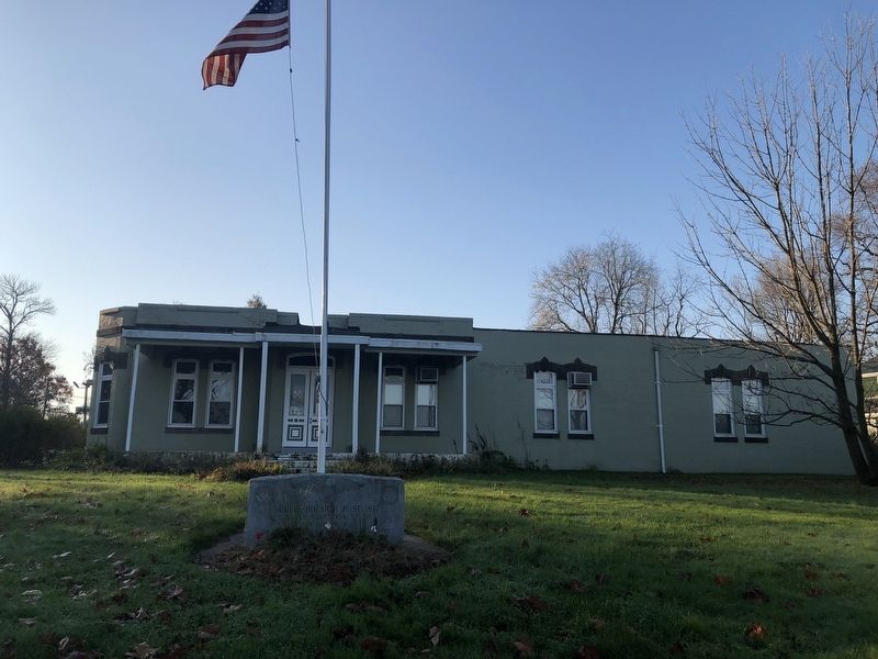 Veterans Memorial in front of the VFW Post. Click for full size. Veterans Memorial in front of the VFW Post image. Click for full size.