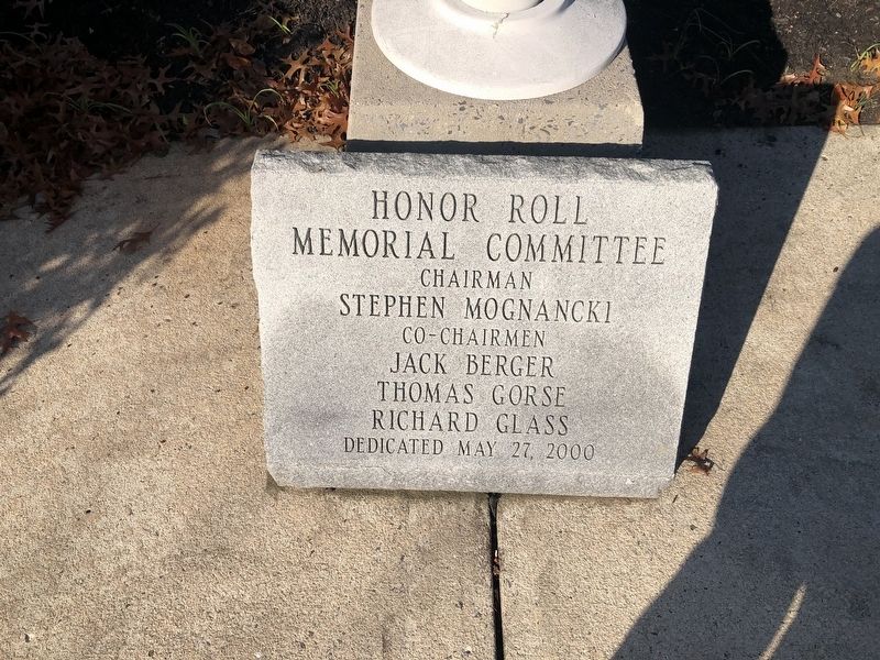 Florence Township Veterans Memorial image. Click for full size.