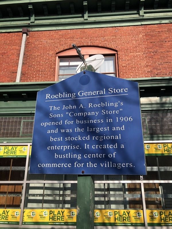 Roebling General Store Marker image. Click for full size.