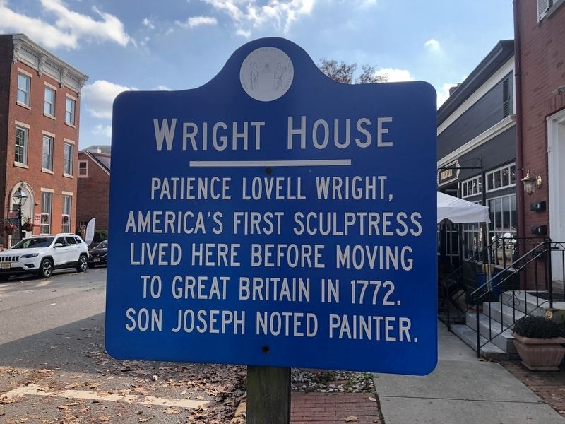 Wright House Marker image. Click for full size.