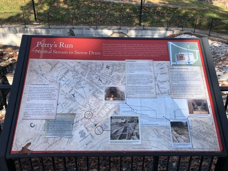 Petty's Run Marker image. Click for full size.