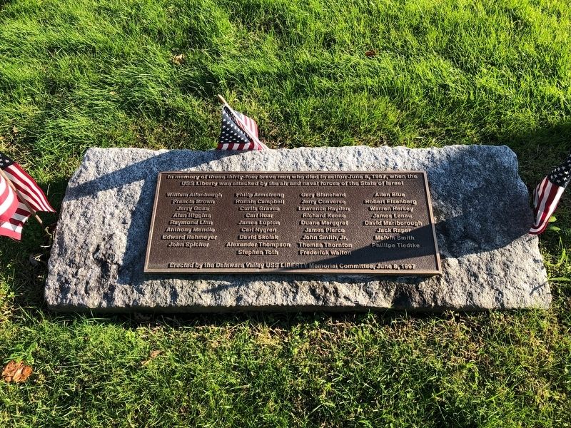 USS Liberty Memorial image. Click for full size.