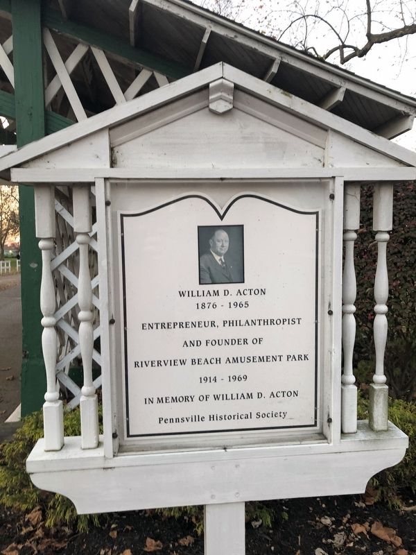 William D. Acton Marker image. Click for full size.