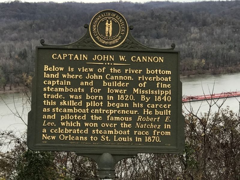 Captain John W. Cannon Marker image. Click for full size.
