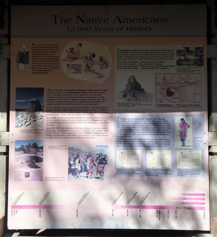 The Native Americans Marker image. Click for full size.