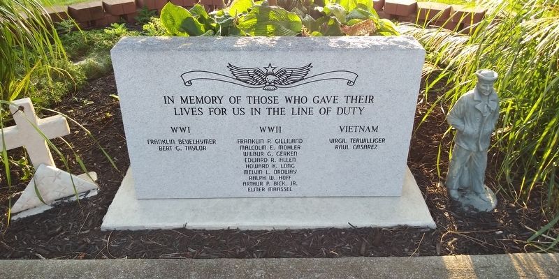 Malinta Veterans Memorial. Click for full size. Malinta Veterans Memorial image. Click for full size.