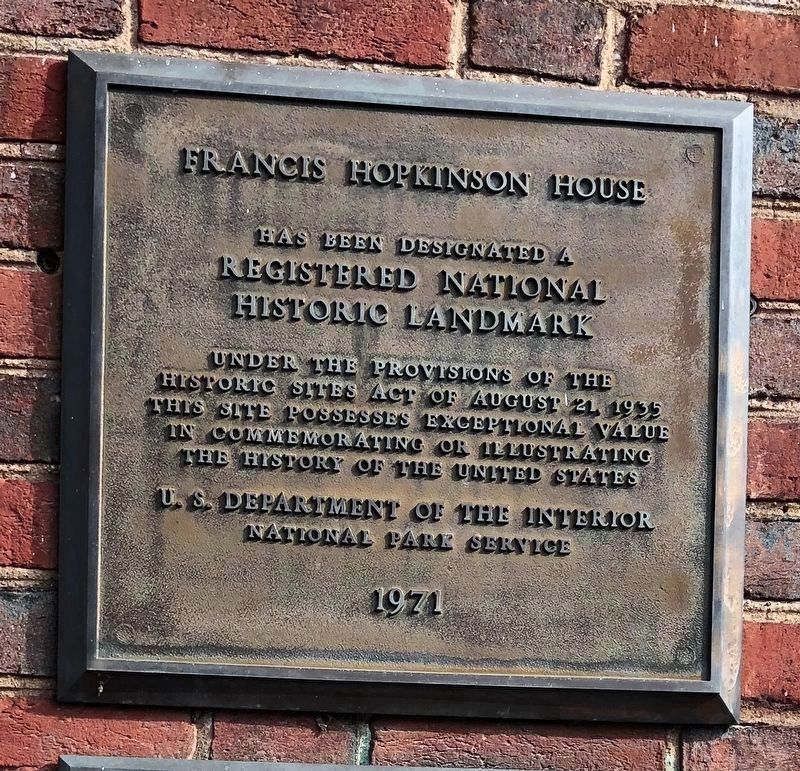 National Historic Landmark plaque on the house image. Click for full size.