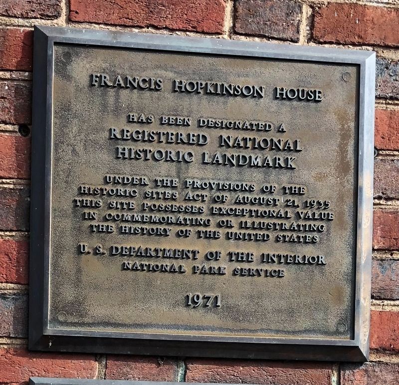 National Historic Landmark plaque on the house image. Click for full size.