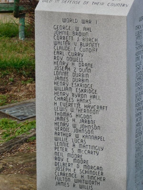 Breckinridge County Veterans Memorial image. Click for full size.
