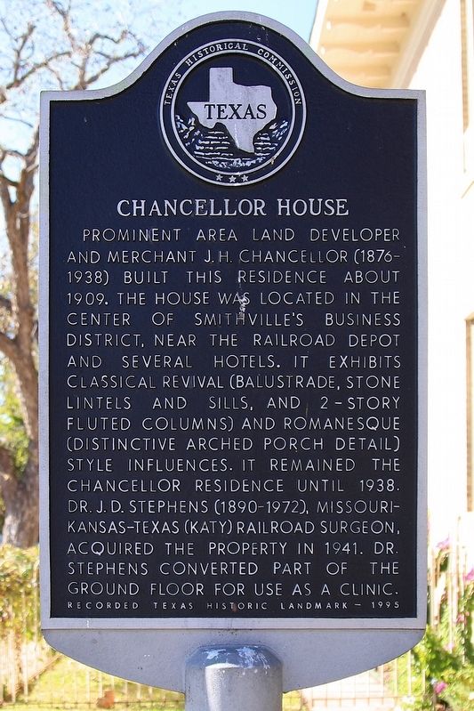 Chancellor House Marker image. Click for full size.