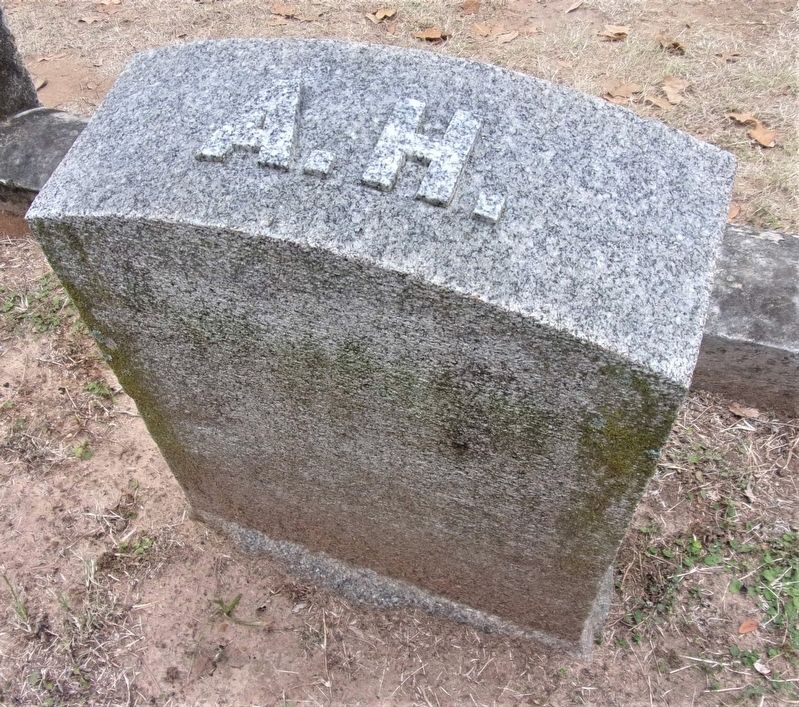 Alexander Harwood headstone image. Click for full size.