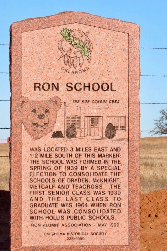 Ron School Marker image. Click for full size.