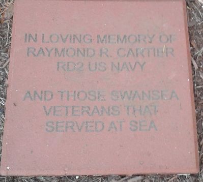 Swansea Navy Veterans Memorial image. Click for full size.