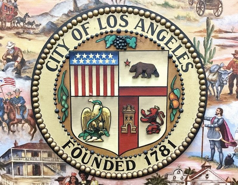 The Seal of the City of Los Angeles image. Click for full size.