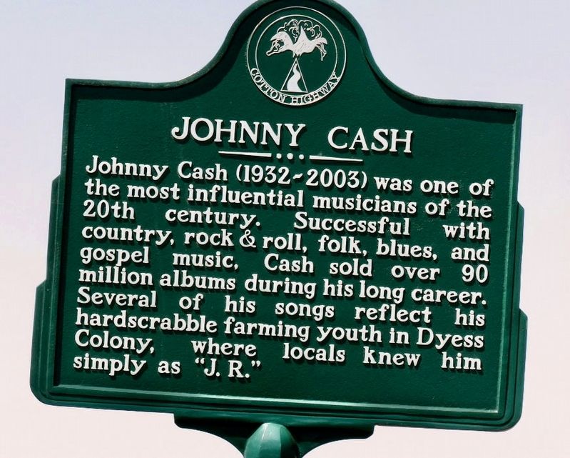 Johnny Cash Marker image. Click for full size.