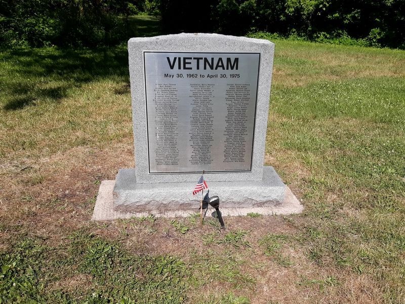 Lucas County Vietnam Veterans Memorial image. Click for full size.