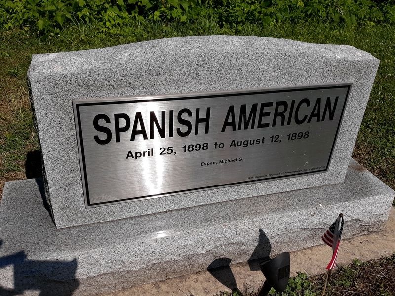 Lucas County Spanish American Veterans Memorial image. Click for full size.