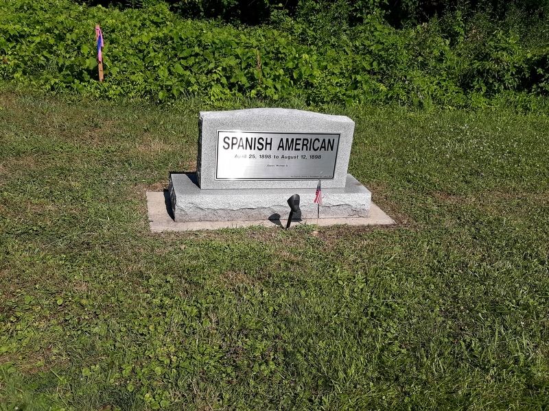 Lucas County Spanish American Veterans Memorial image. Click for full size.