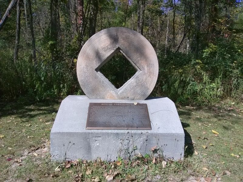 Site Of Parkersburg Marker image. Click for full size.