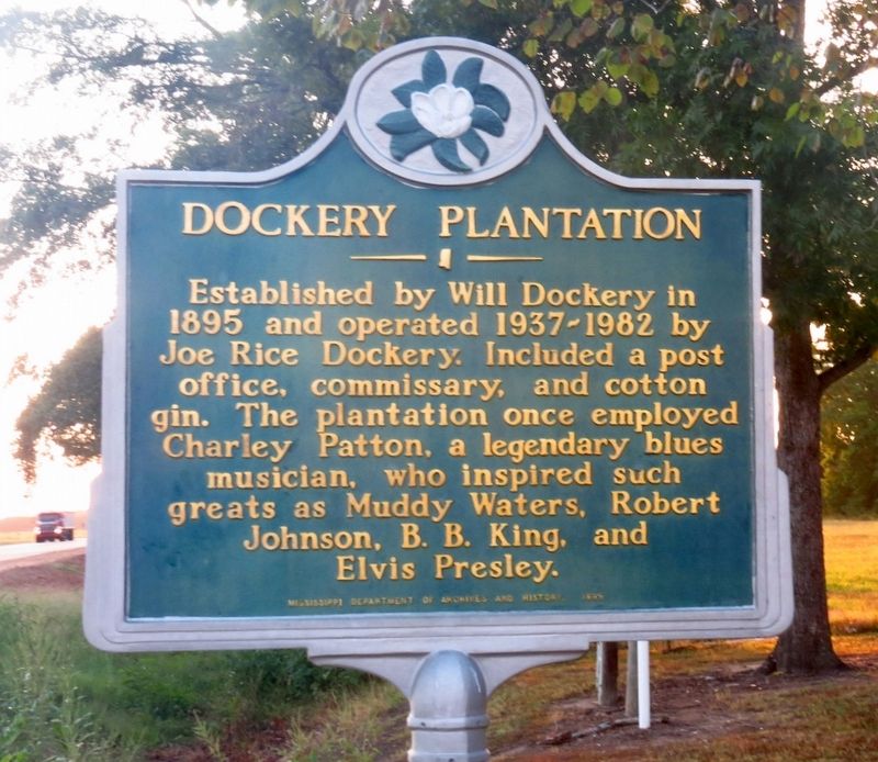 Dockery Plantation Marker image. Click for full size.