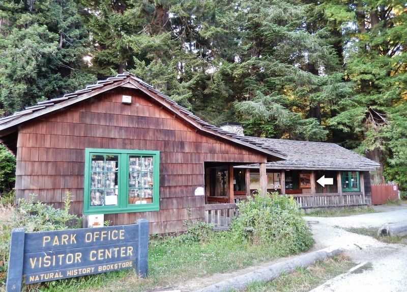 Prairie Creek Visitor Center image. Click for full size.