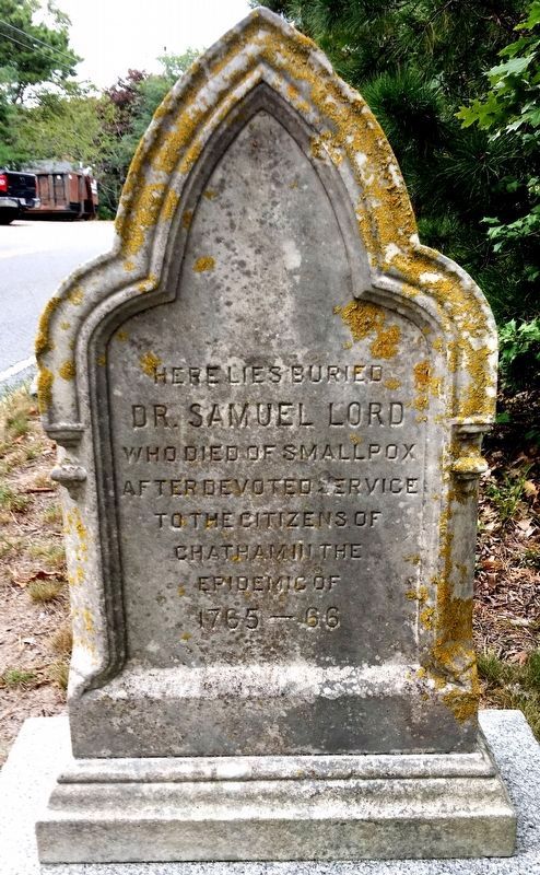 Dr. Samuel Lord Monument image. Click for full size.