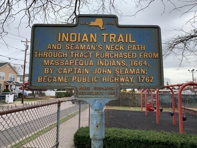 Indian Trail Marker image. Click for full size.