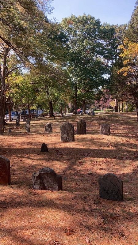 Welcome to the Old Burial Ground, c. 1632-1787 Marker image. Click for full size.