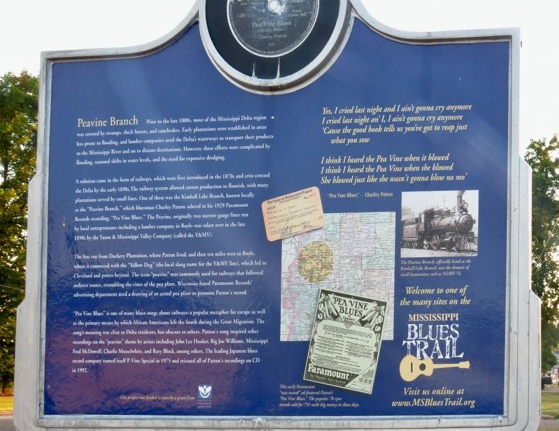 The Peavine Marker (Rear) image. Click for full size.