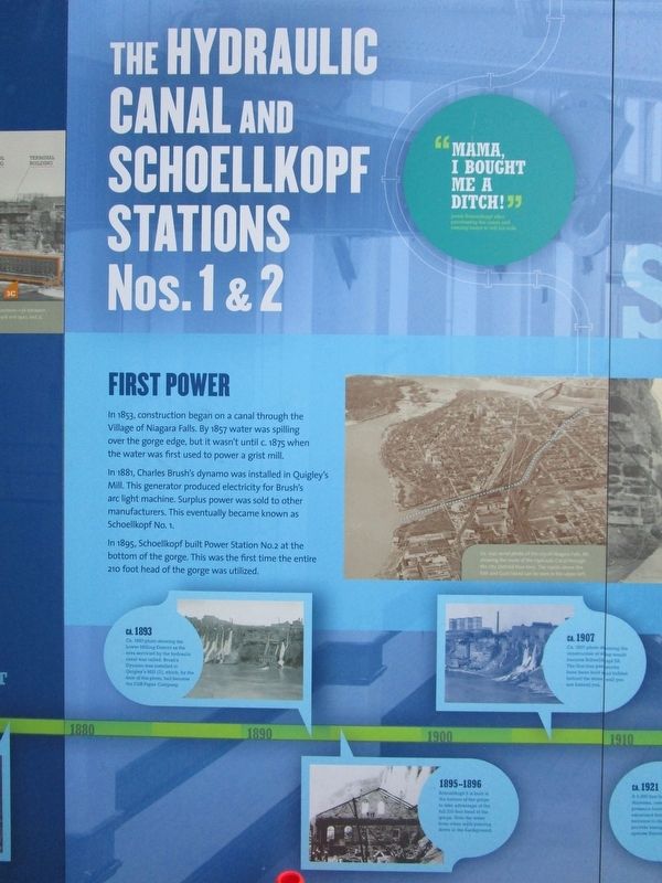 Welcome to Schoellkopf Power Station No.3 Marker image. Click for full size.