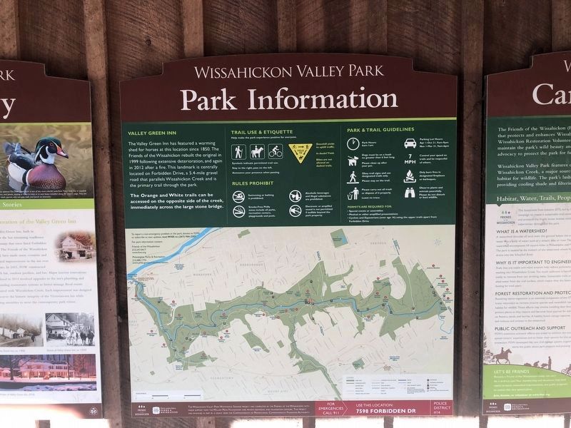 Park Information Marker image. Click for full size.