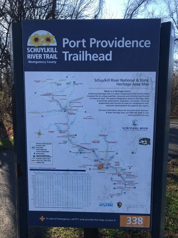 Port Providence Trailhead Marker image. Click for full size.