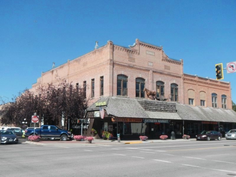 McIntosh Opera House and Marker image. Click for more information.