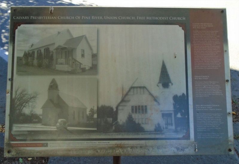 Bayfield Churches Marker image. Click for full size.