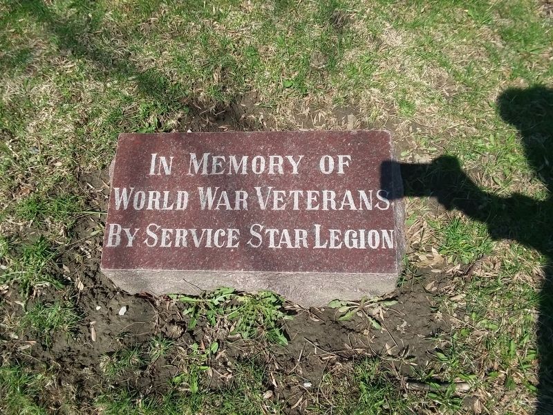 Service Star Legion Veterans Memorial image. Click for full size.