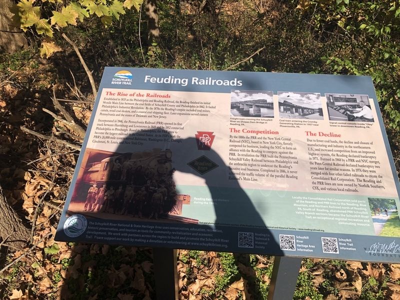 Feuding Railroads Marker image. Click for full size.